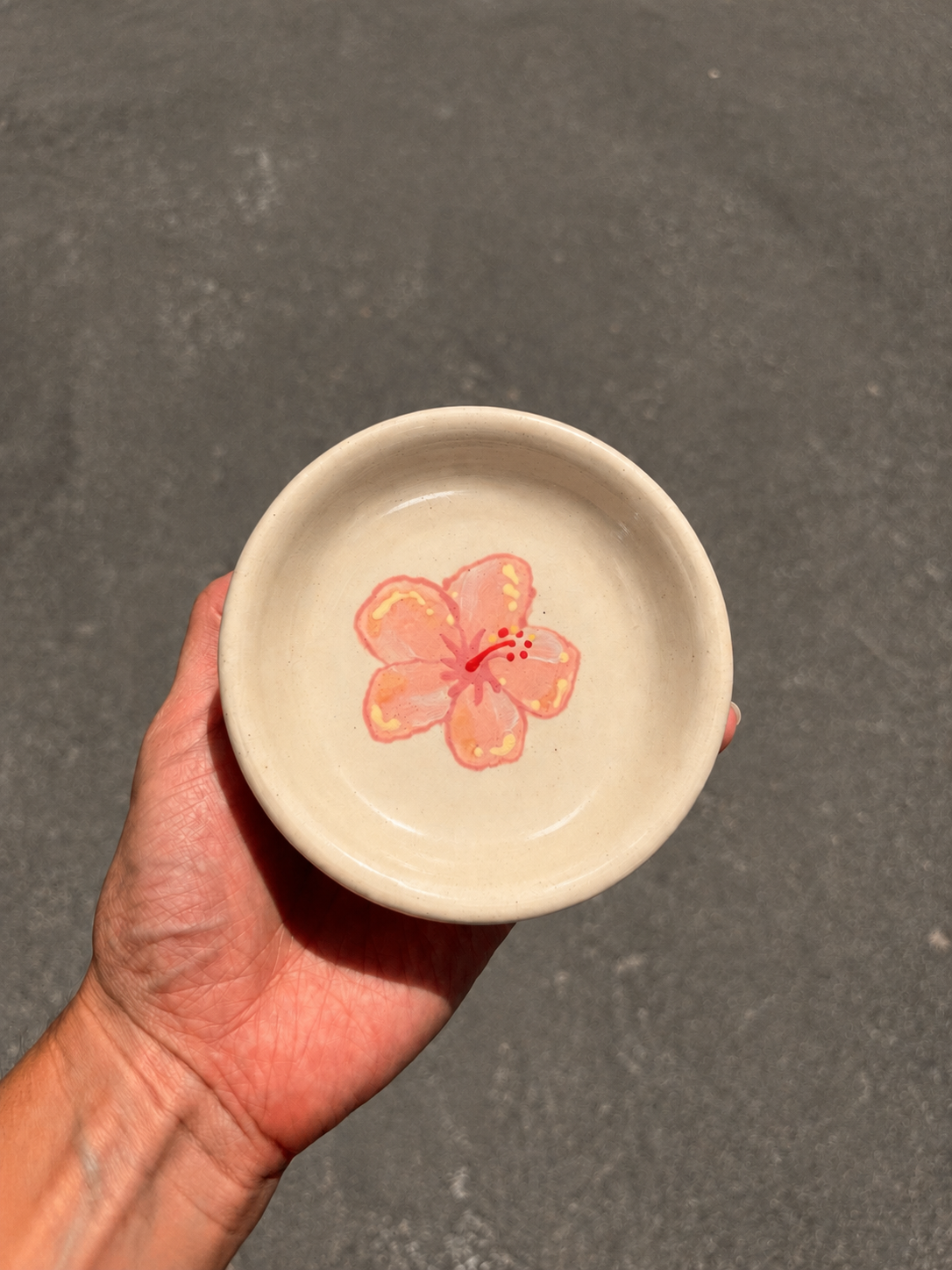 Hibiscus Trinket Dish