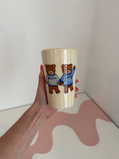 Custom Teddy Bear Cup