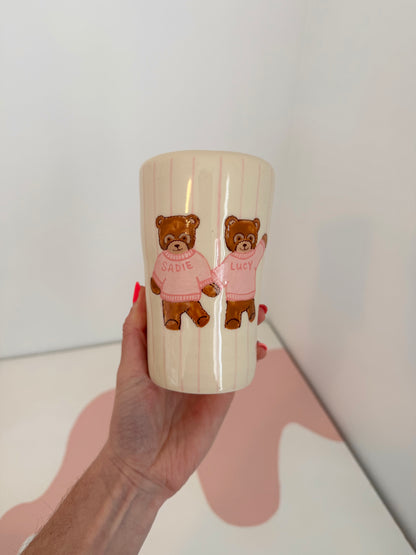 Custom Teddy Bear Cup