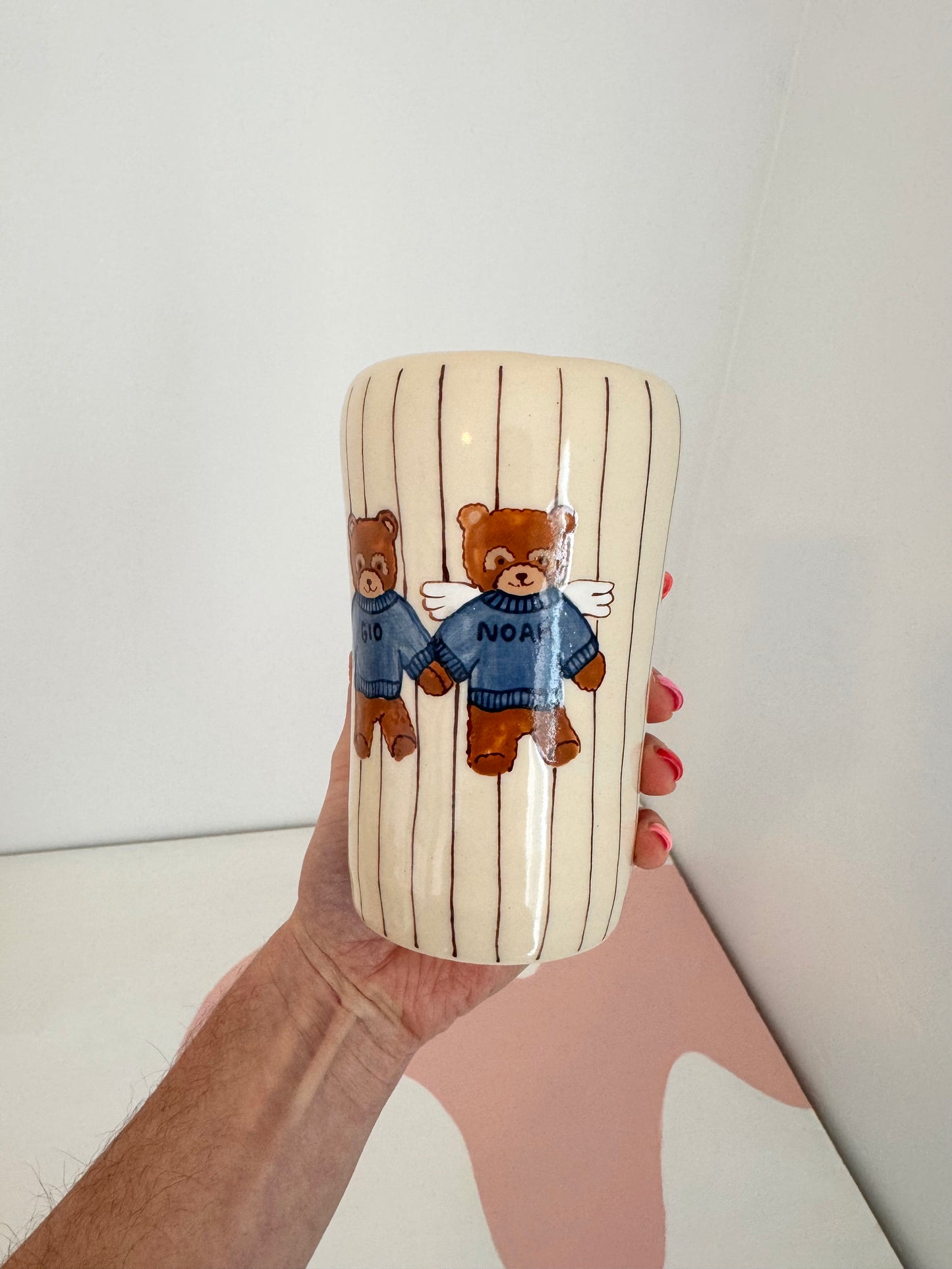 Custom Teddy Bear Cup