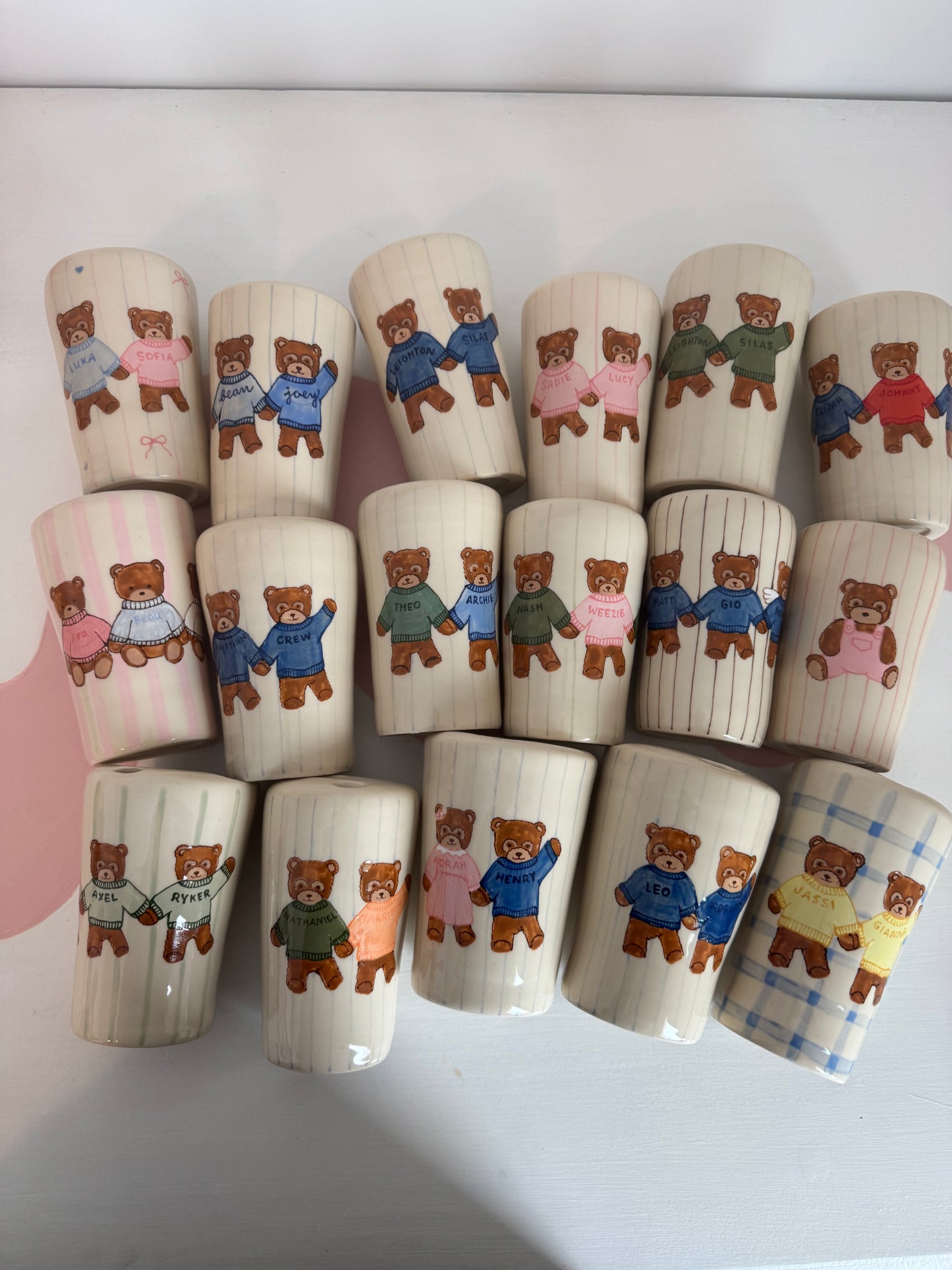 Custom Teddy Bear Cup