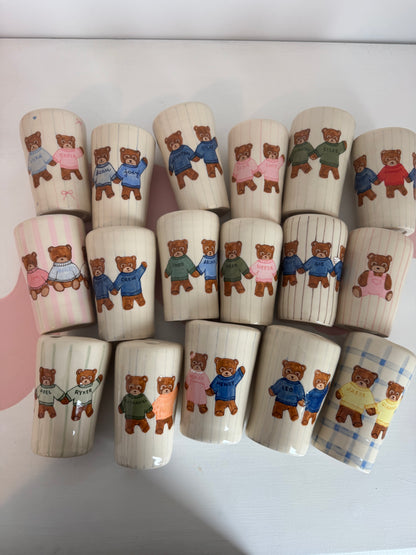Custom Teddy Bear Cup