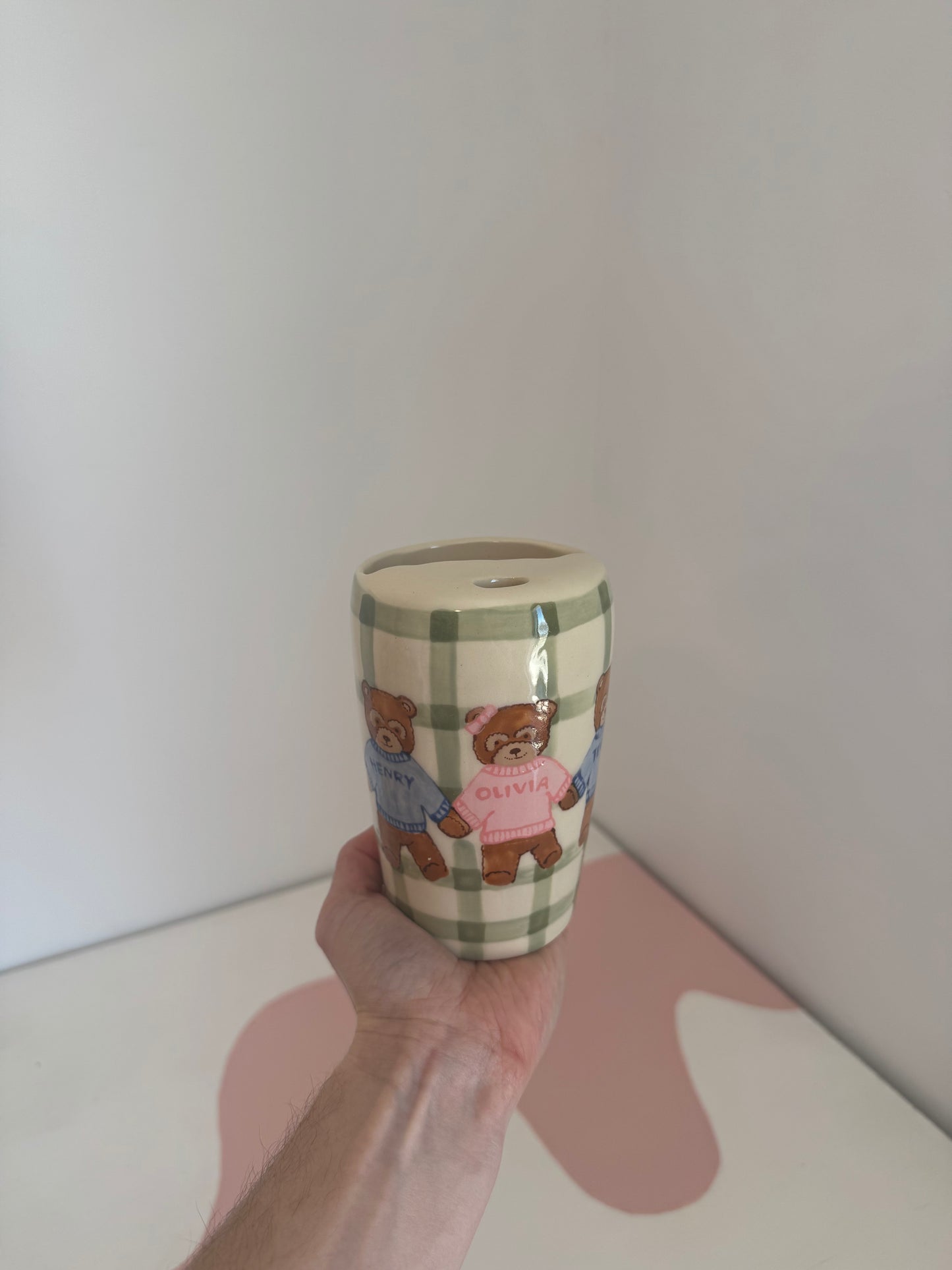 Custom Teddy Bear Cup