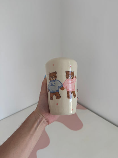 Custom Teddy Bear Cup
