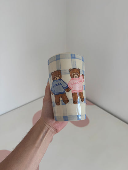Custom Teddy Bear Cup