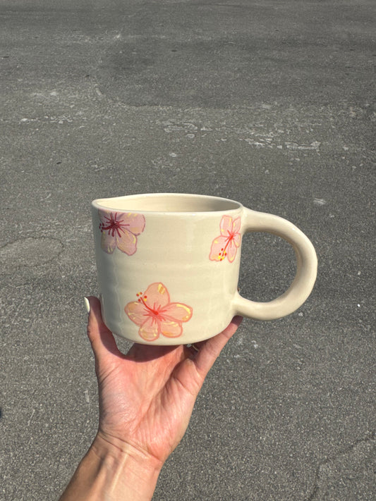 Sunset Hibiscus Mug