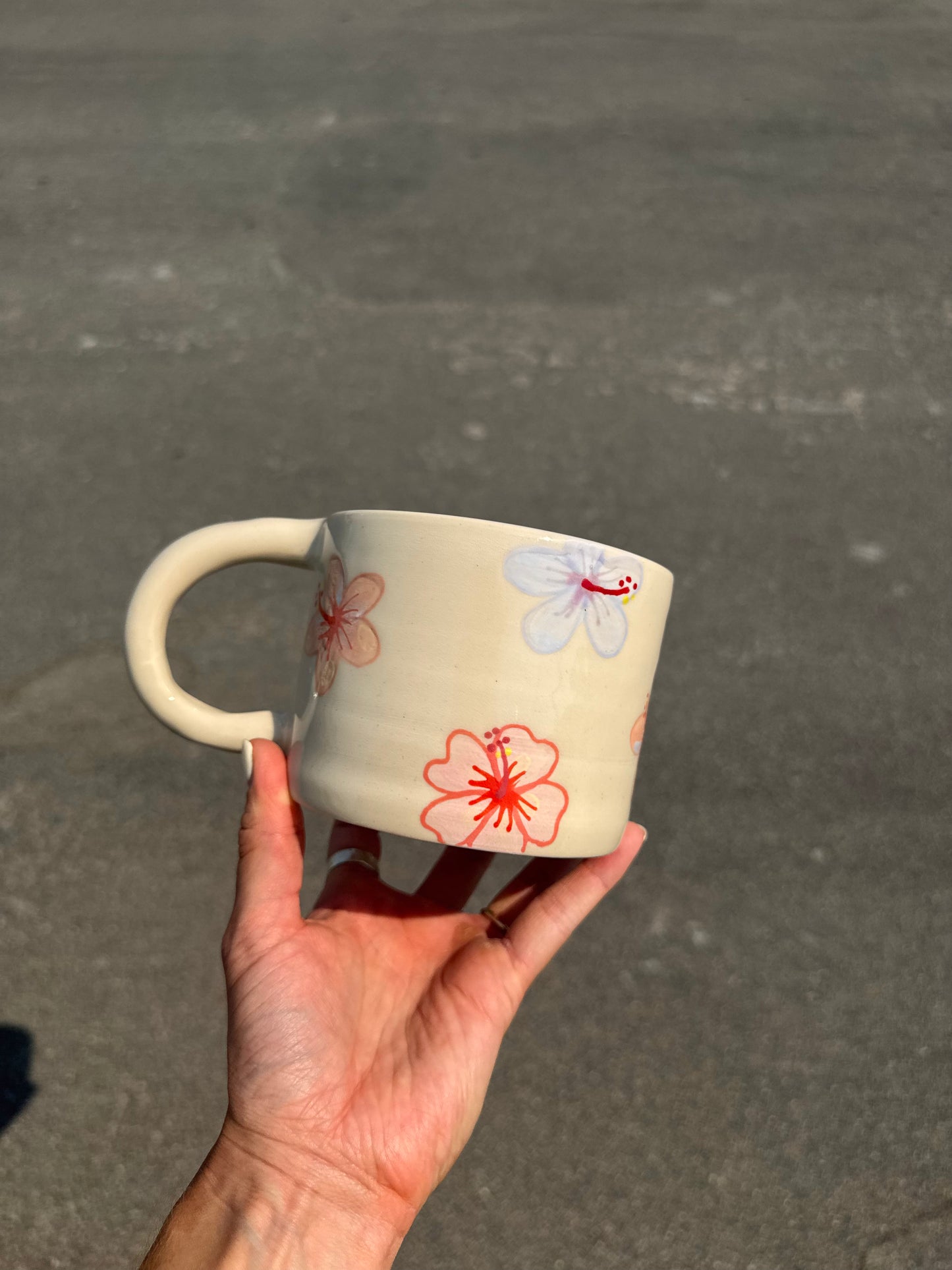 Classic Hibiscus Mug