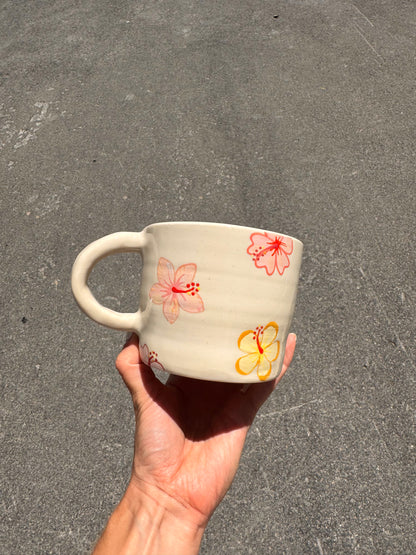 Classic Hibiscus Mug
