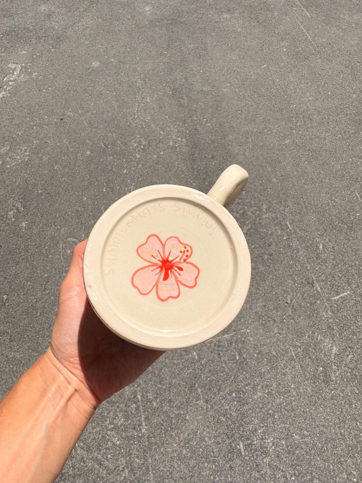 Classic Hibiscus Mug