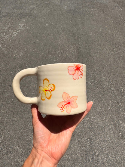 Classic Hibiscus Mug