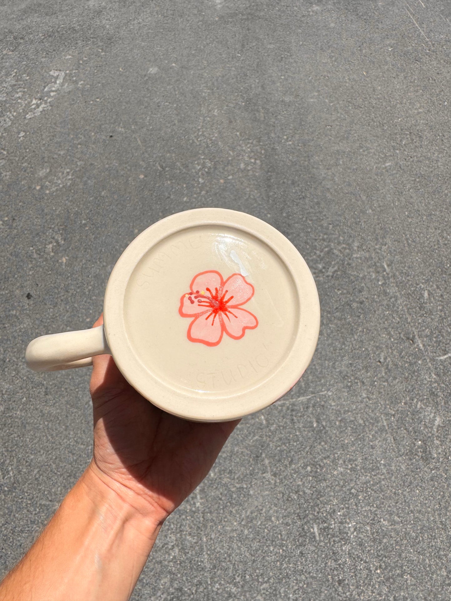 Classic Hibiscus Mug