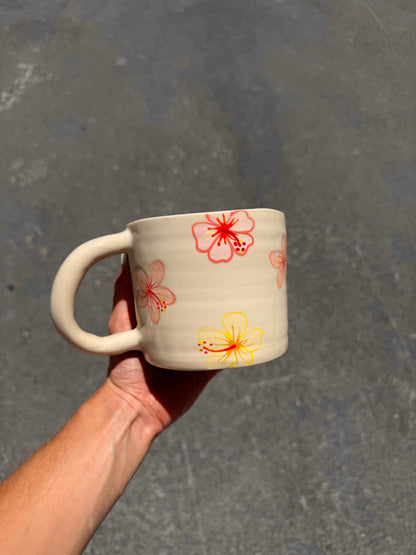 Classic Hibiscus Mug