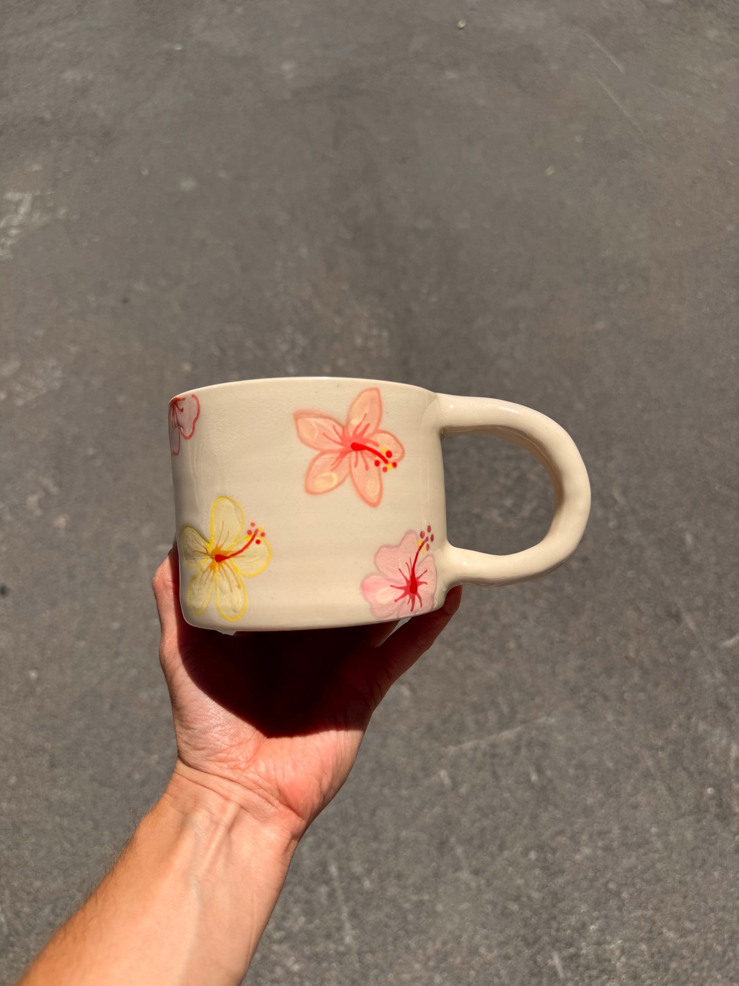 Classic Hibiscus Mug