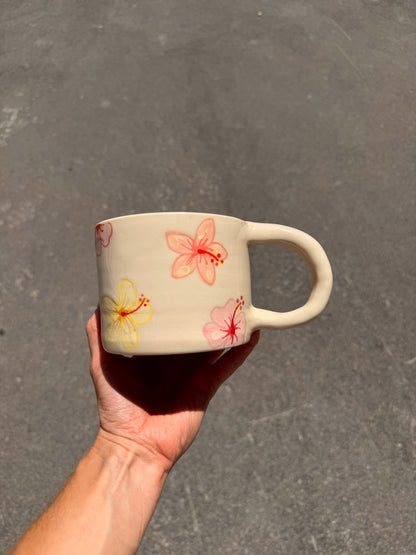 Classic Hibiscus Mug