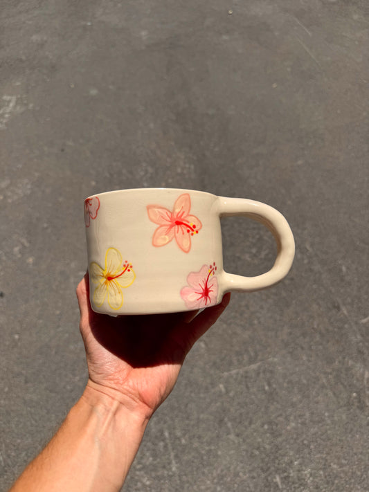 Classic Hibiscus Mug