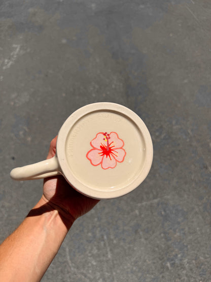 Classic Hibiscus Mug