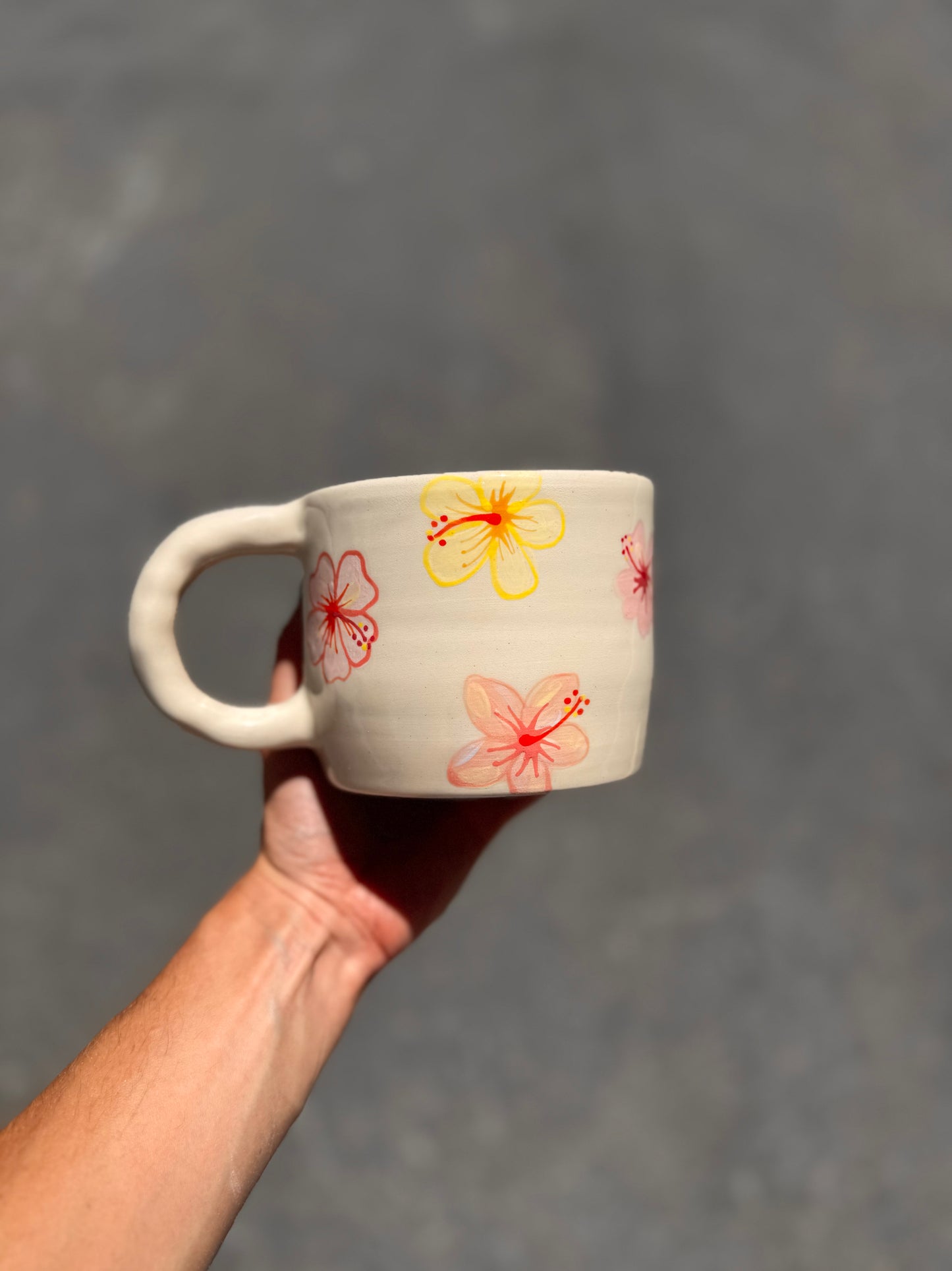 Classic Hibiscus Mug
