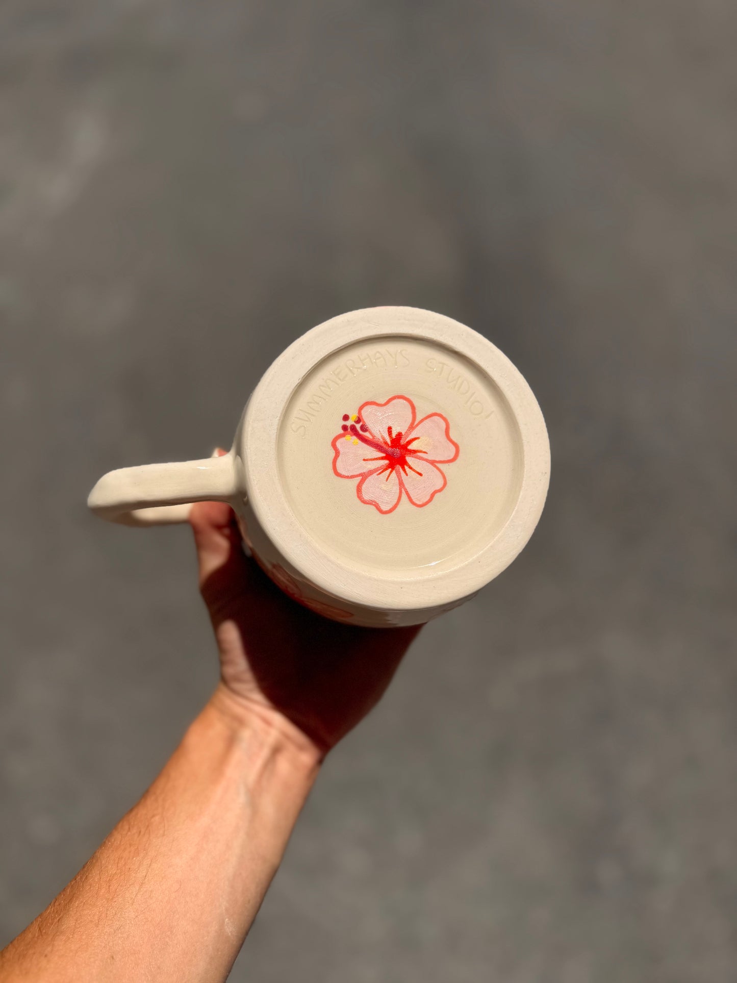 Classic Hibiscus Mug