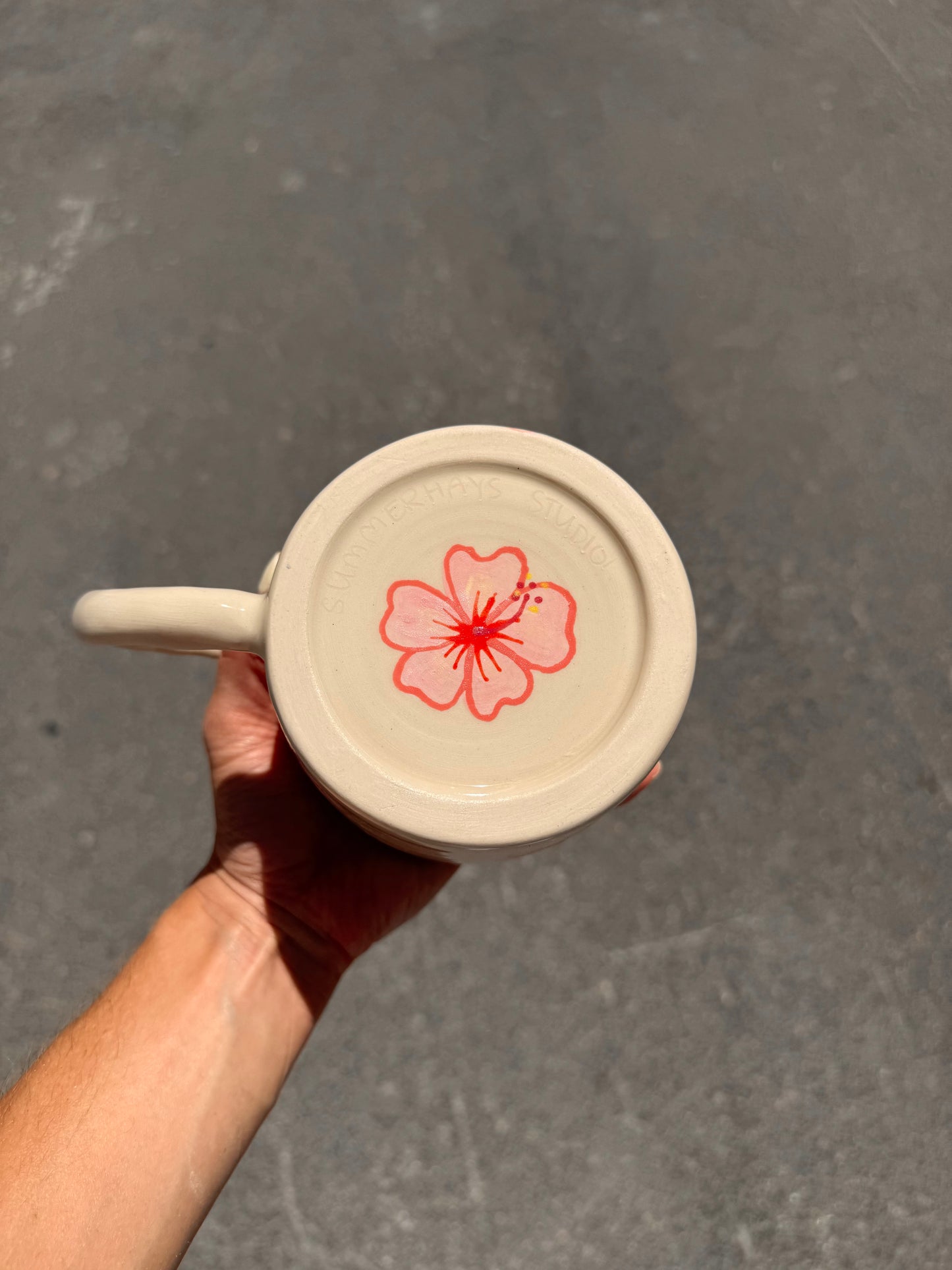 Classic Hibiscus Mug