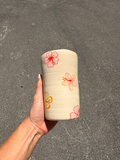 Classic Hibiscus Cup (No lid!)
