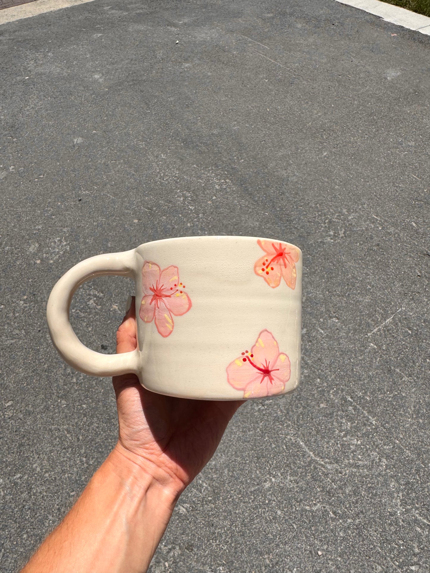 Sunset Hibiscus Mug