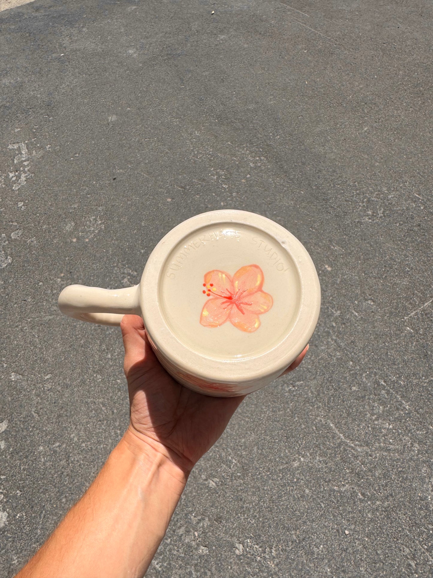 Sunset Hibiscus Mug