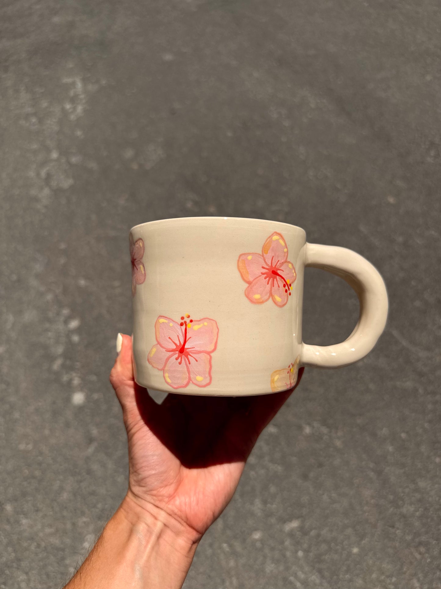 Sunset Hibiscus Mug