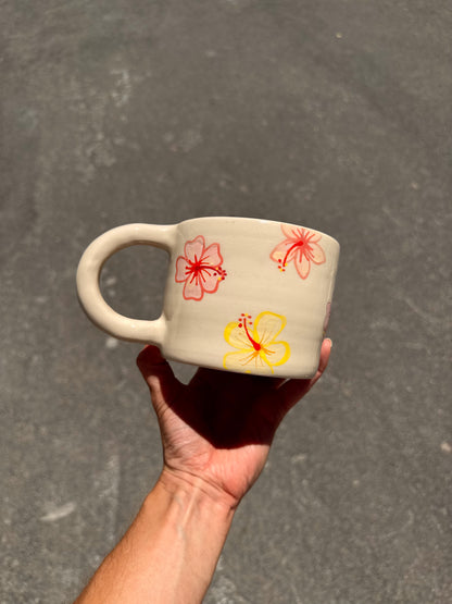 Classic Hibiscus Mug