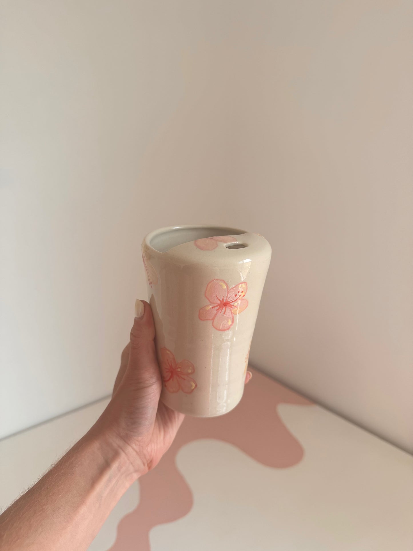 Discounted Sunset Hibiscus To-Go Cup *Please Read Description!!