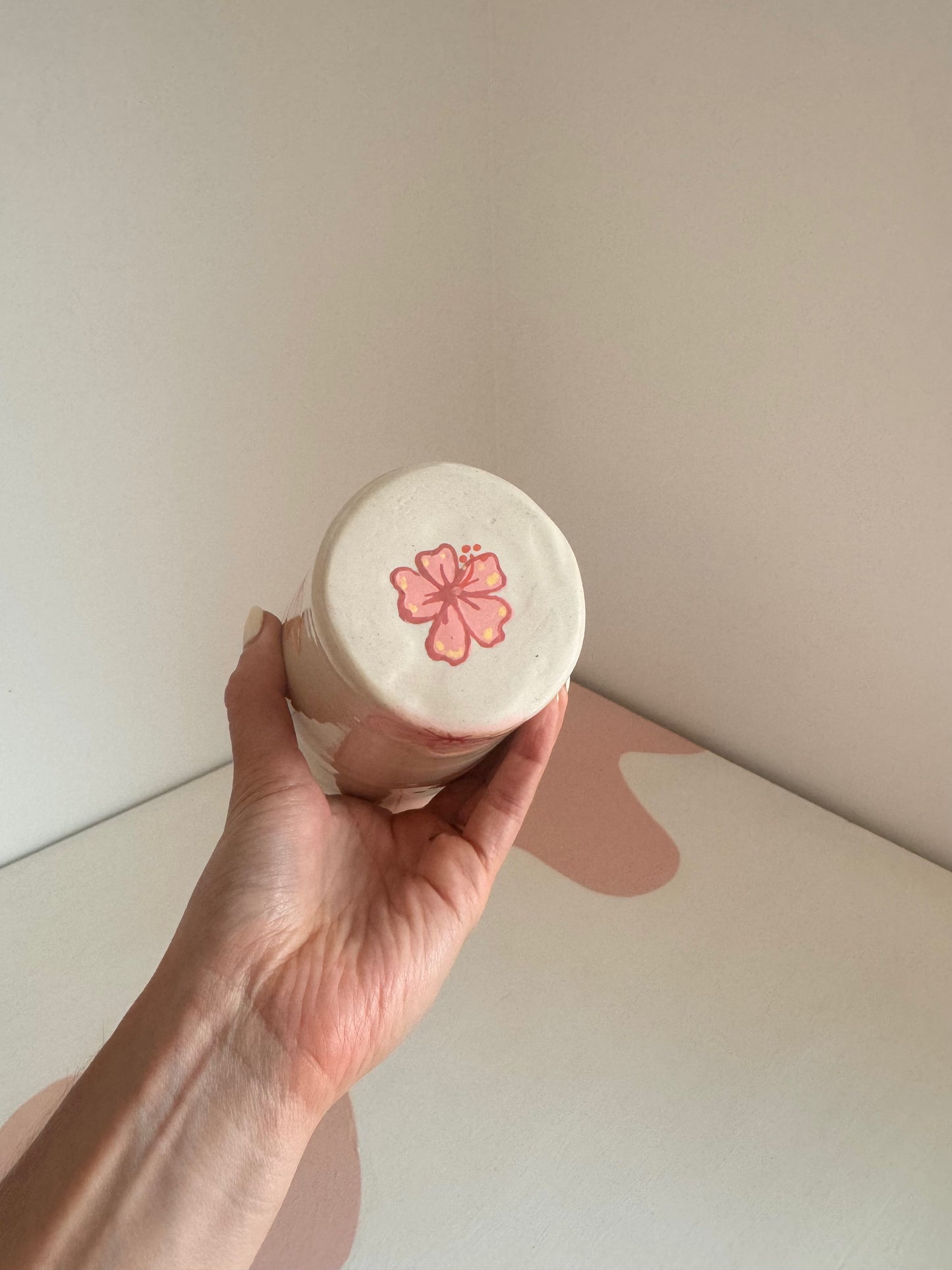 Discounted Sunset Hibiscus To-Go Cup *Please Read Description!!