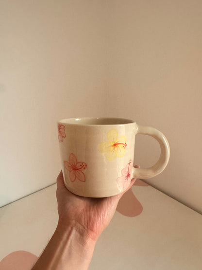 Discounted Classic Hibiscus Mug *Please Read Description!!
