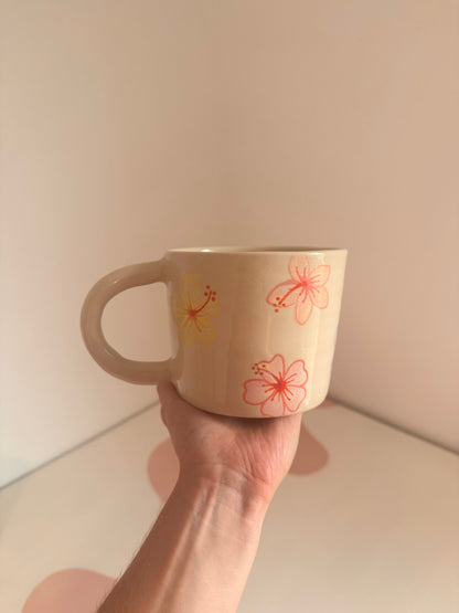 Discounted Classic Hibiscus Mug *Please Read Description!!