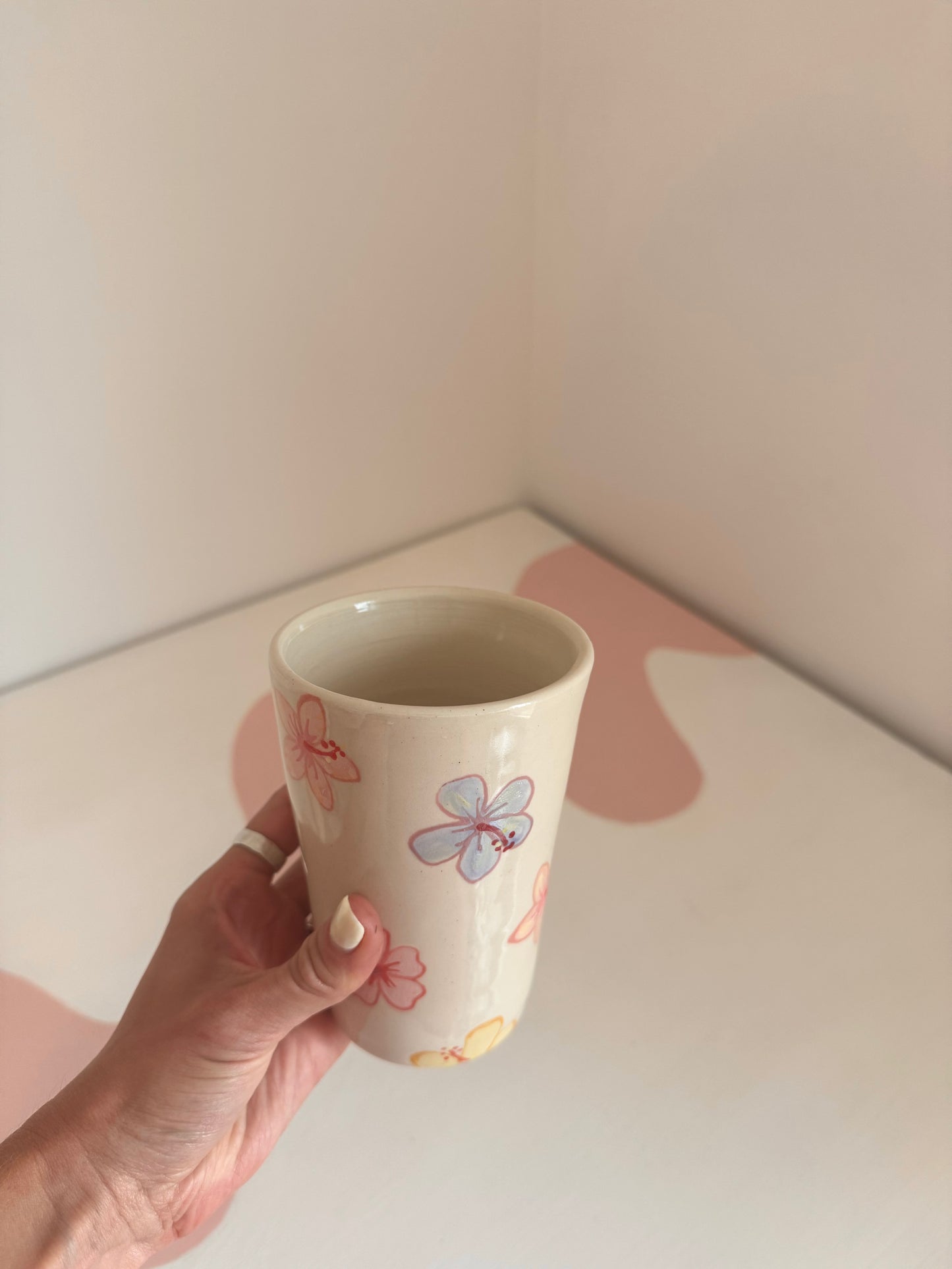 Classic Hibiscus Cup (No lid!)