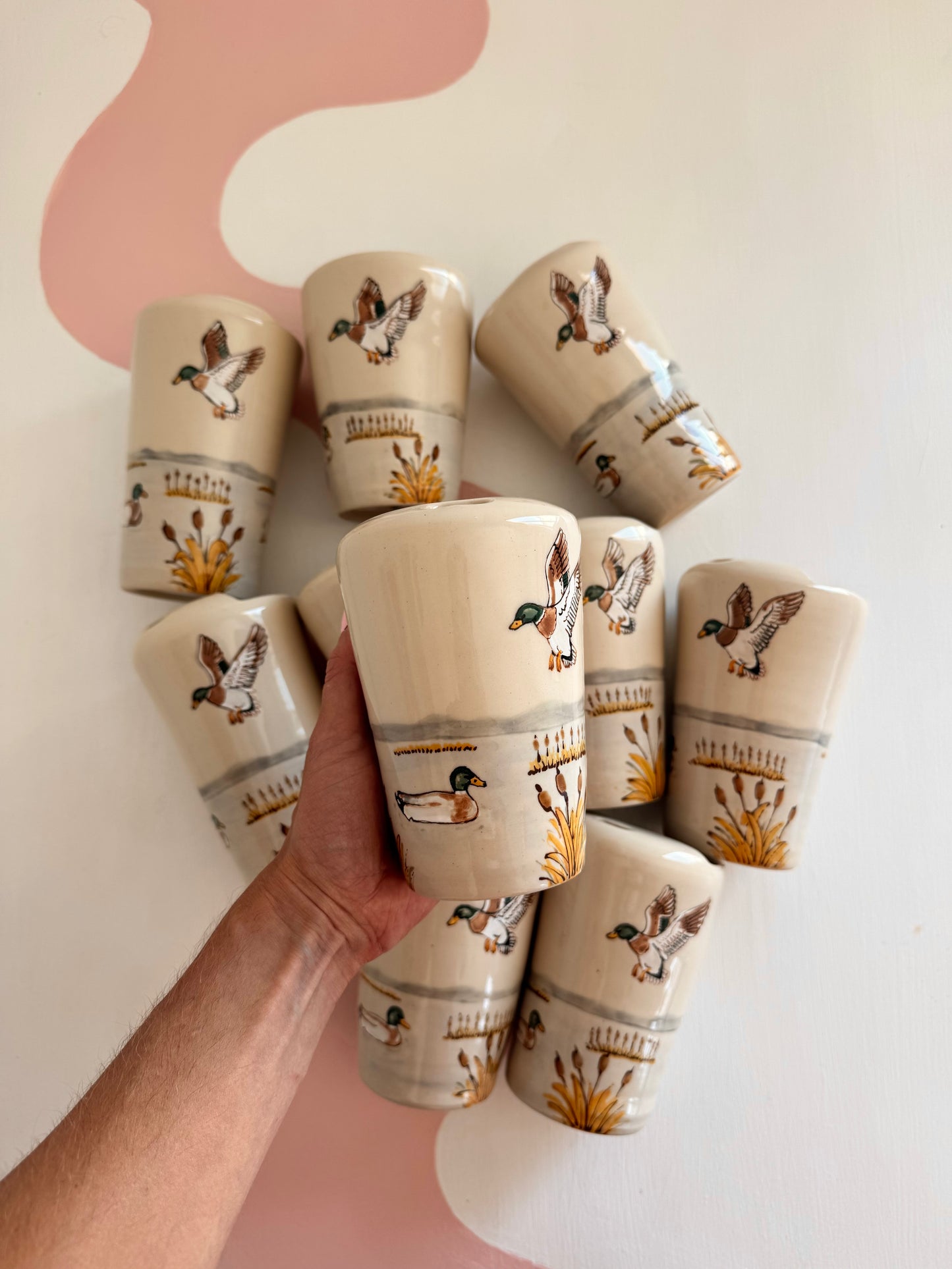 Mallards in the Marsh To-Go Cup Pre-Order! (8 week turnaround)