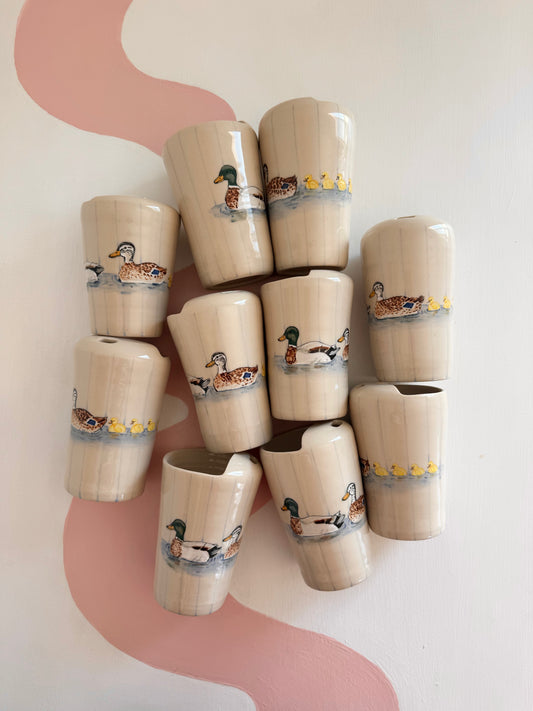 Ducks in a Row To-Go Cup