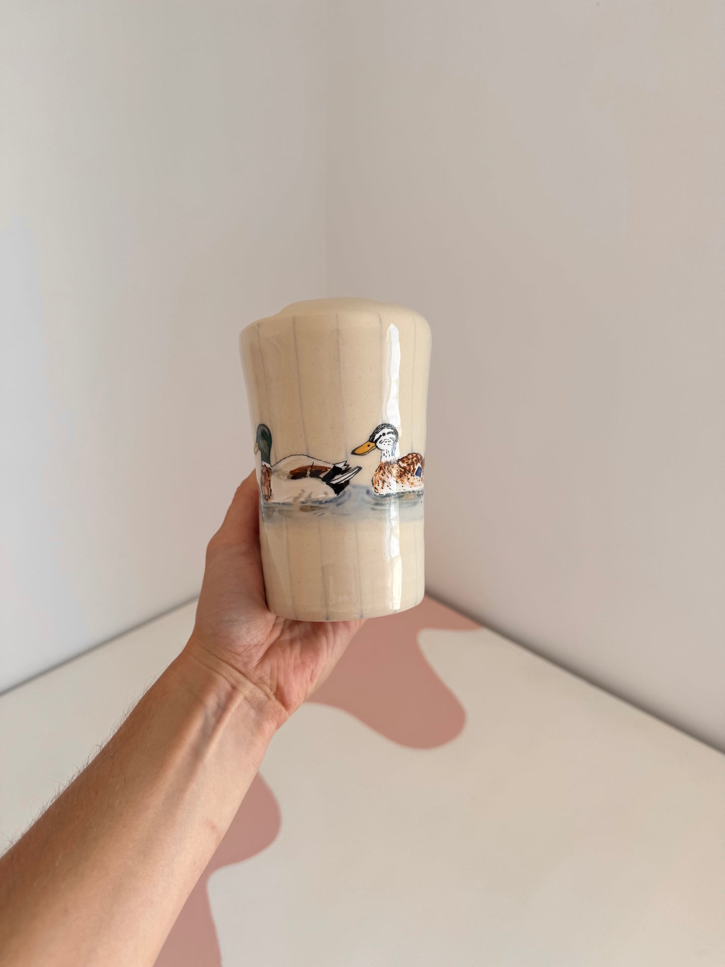 Ducks in a Row To-Go Cup