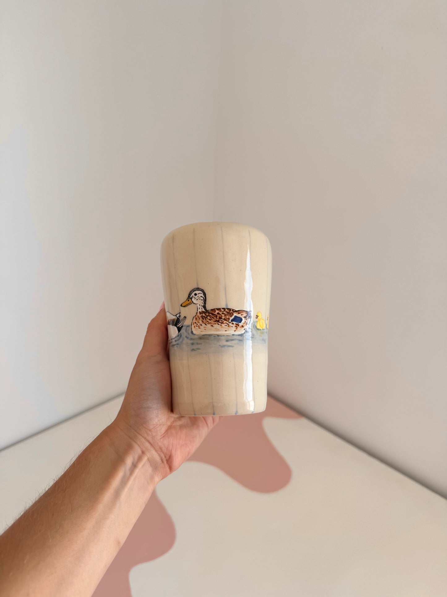 Ducks in a Row To-Go Cup