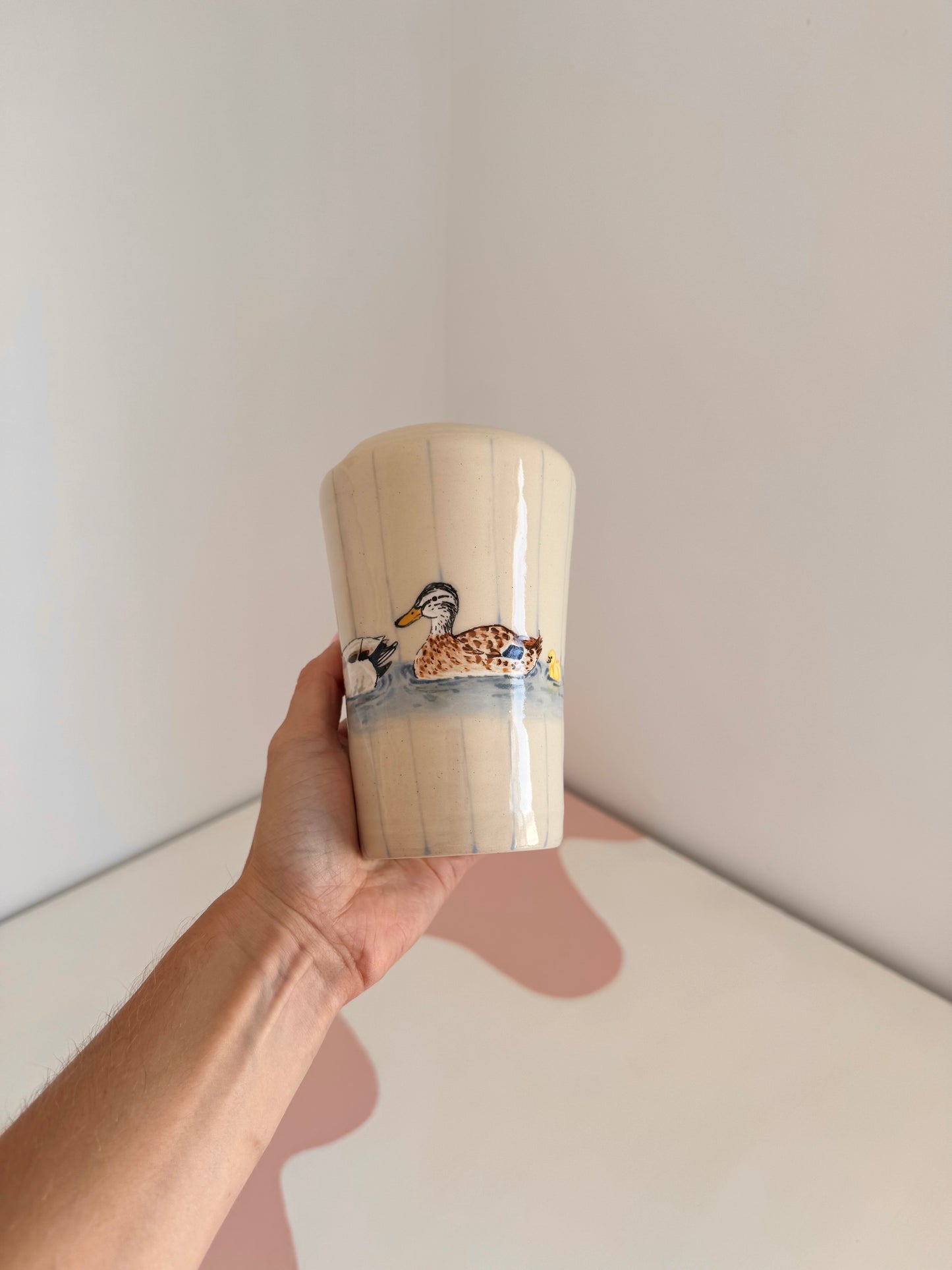 Ducks in a Row To-Go Cup