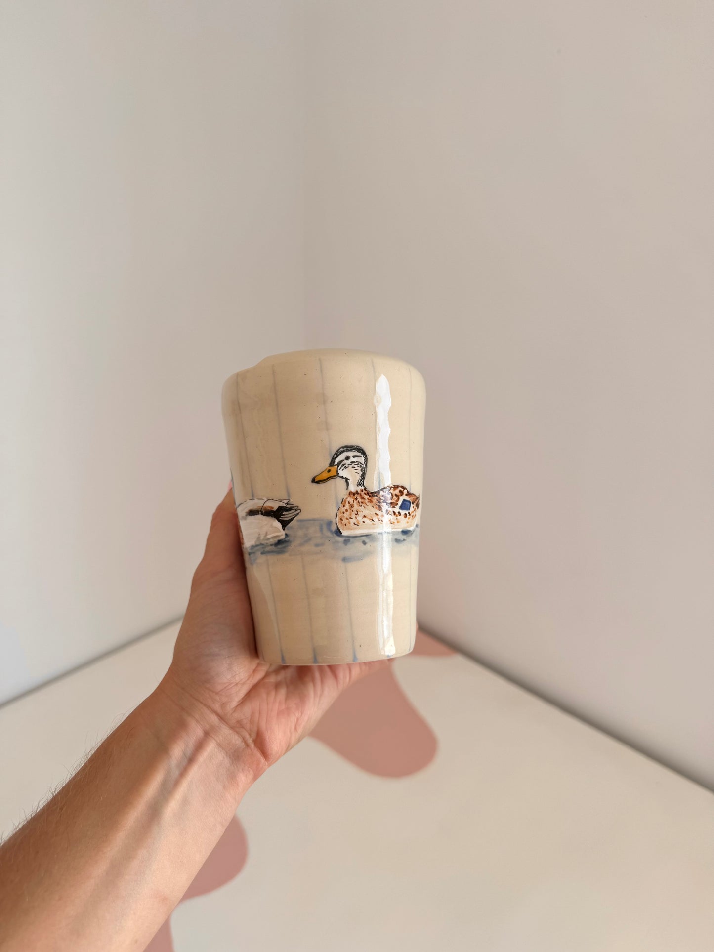 Ducks in a Row To-Go Cup