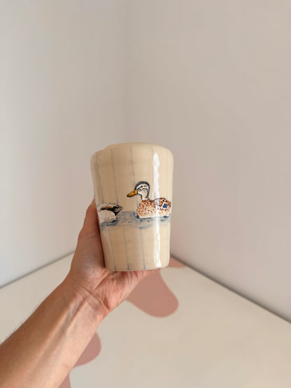 Ducks in a Row To-Go Cup
