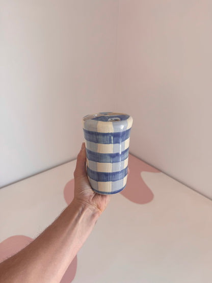 Plaid Cups