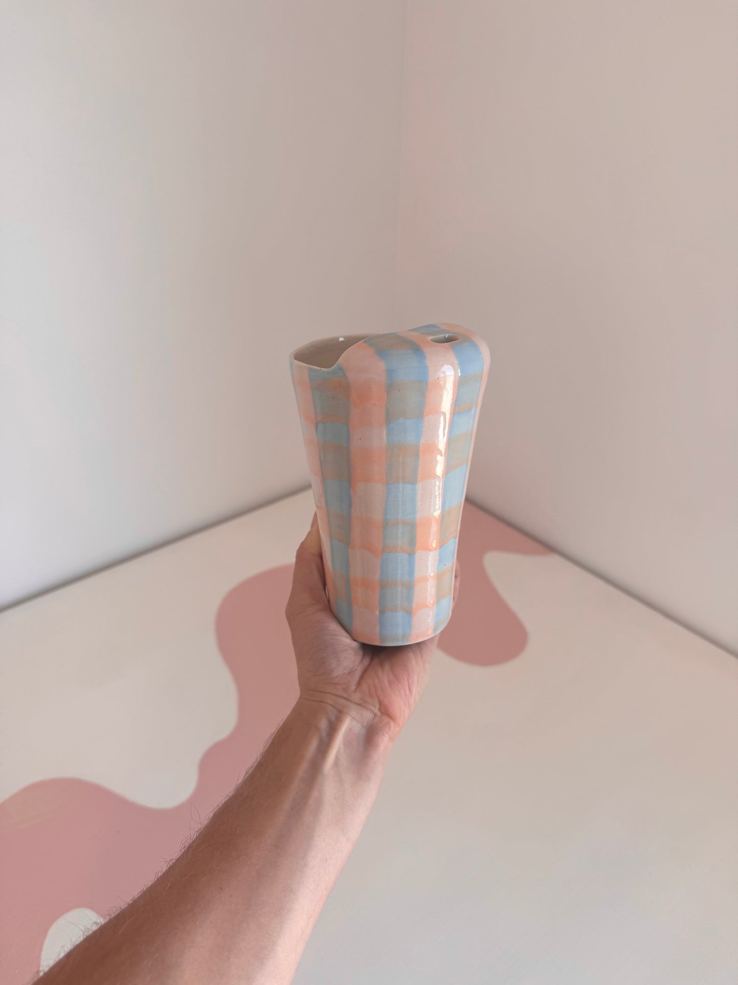 Plaid Cups