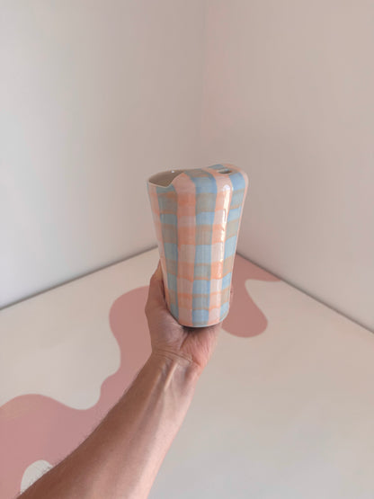 Plaid Cups