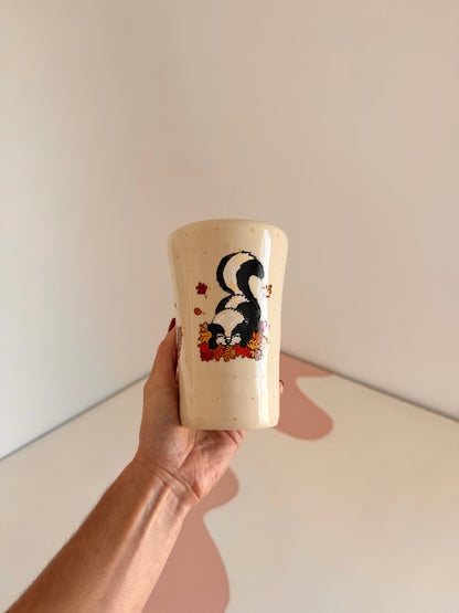 Skunk in the Leaves To-Go Cup
