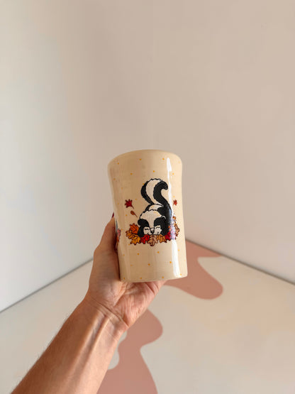 Skunk in the Leaves To-Go Cup