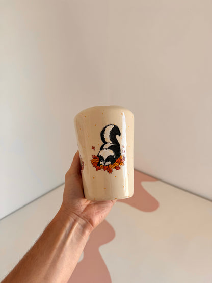 Skunk in the Leaves To-Go Cup