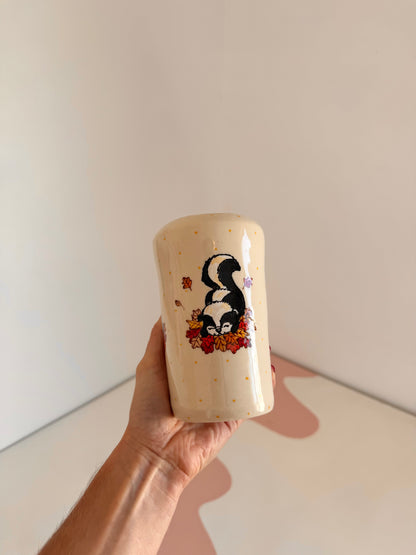 Skunk in the Leaves To-Go Cup