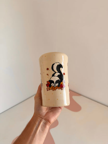 Skunk in the Leaves To-Go Cup