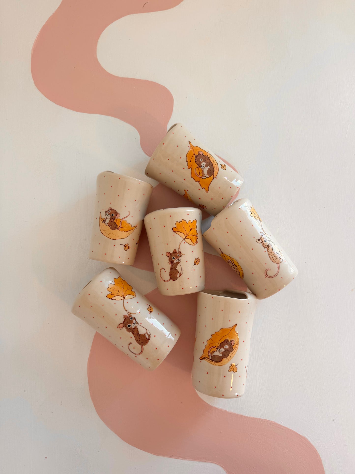 Maple Leaf Mouse To-Go Cup