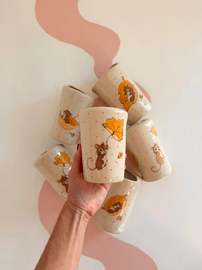 Maple Leaf Mouse To-Go Cup